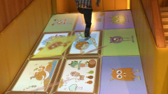 兒童互動投影游戲