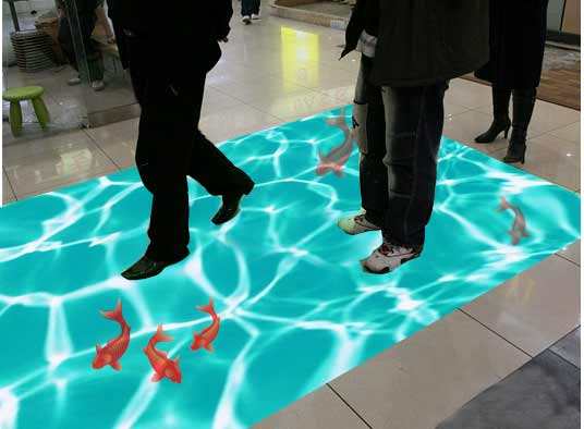 地面互動(dòng)投影3