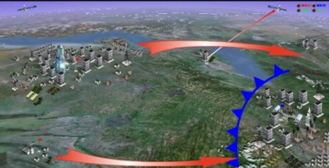 軍事領域三維數字沙盤